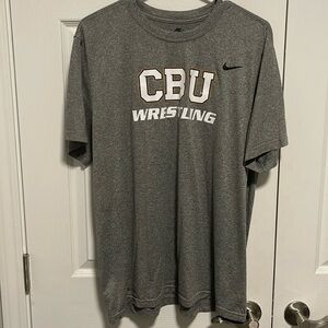 NIKE CBU wrestling shirt